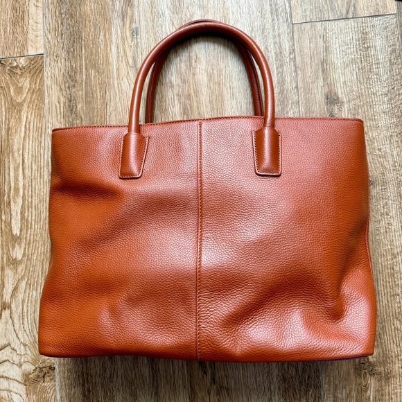 Onna Ehrlich Brown Leather Shoulder Bag - Picture 1 of 5